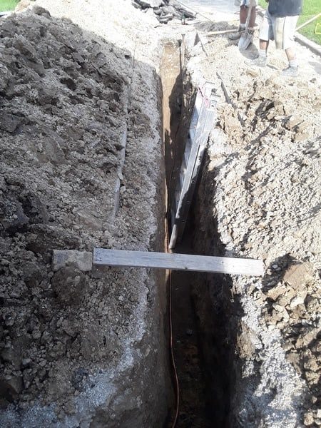 Sewer line repair